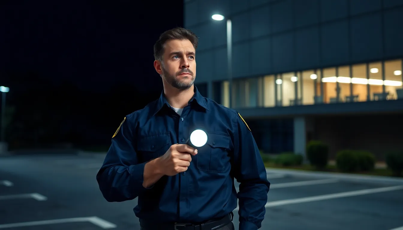 overnight security jobs near me
